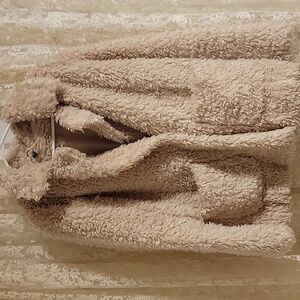 H&M Cream Teddy Jacket